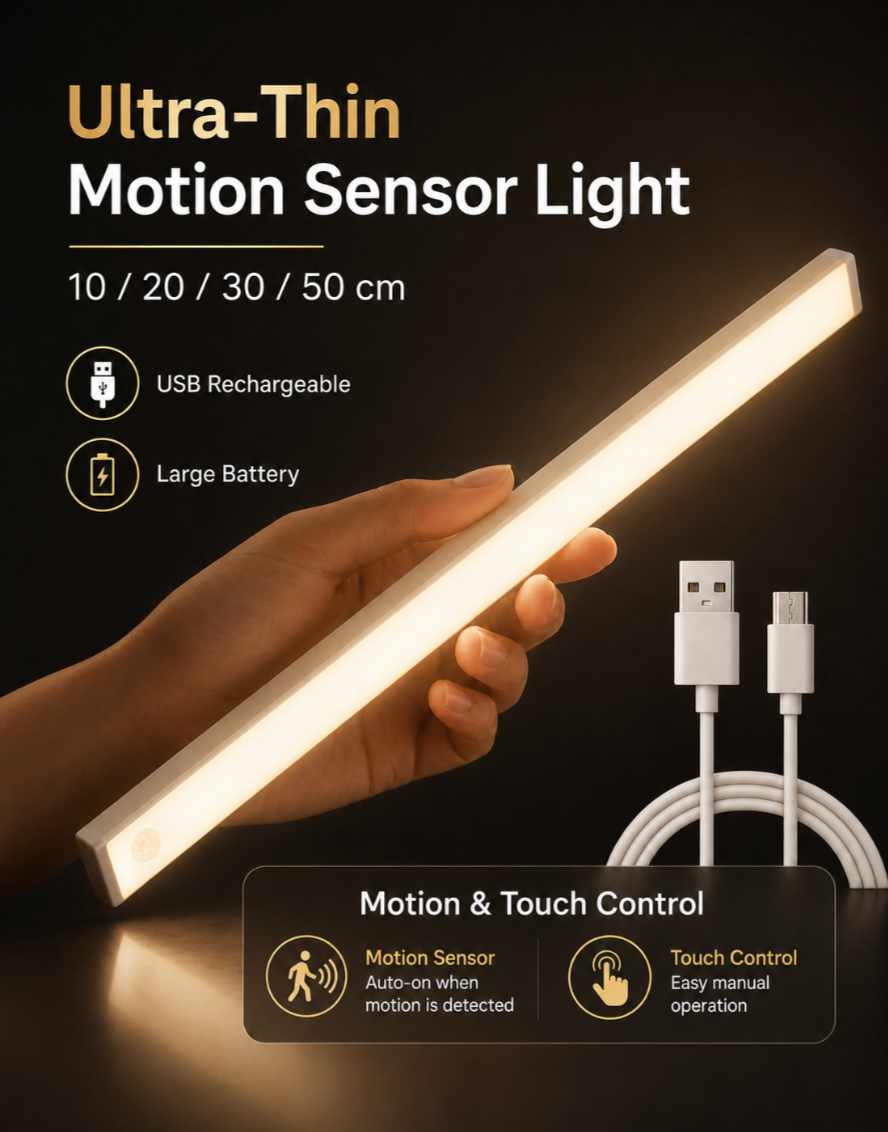 GlowNook Motion Sensor Light | Wireless LED Closet & Cabinet Light